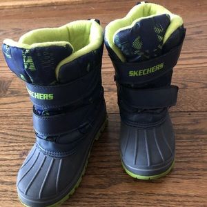 Winter water proof boots.